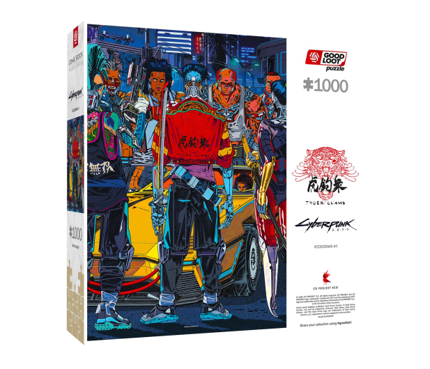 Good Loot Comic Book Puzzle: Cyberpunk 2077 Kickdown - 1503937 - zdjęcie 2